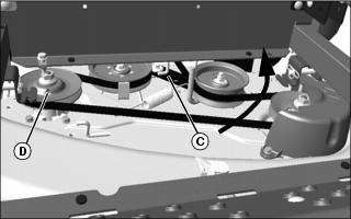 John deere z445 drive belt diagram best sale