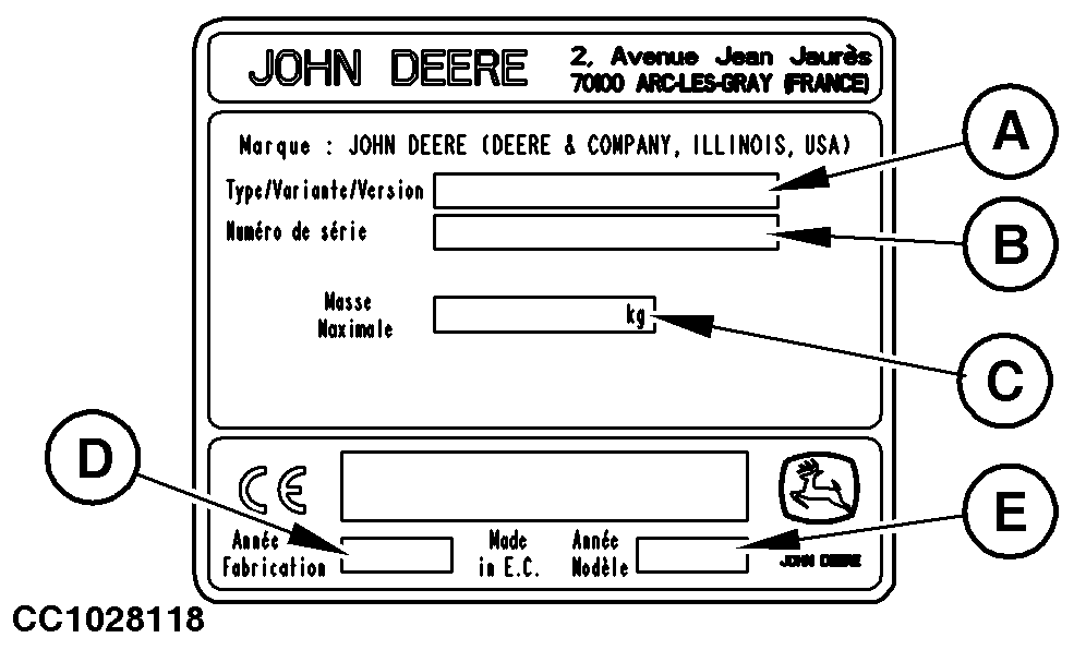 B John Deere Serial Number By Year