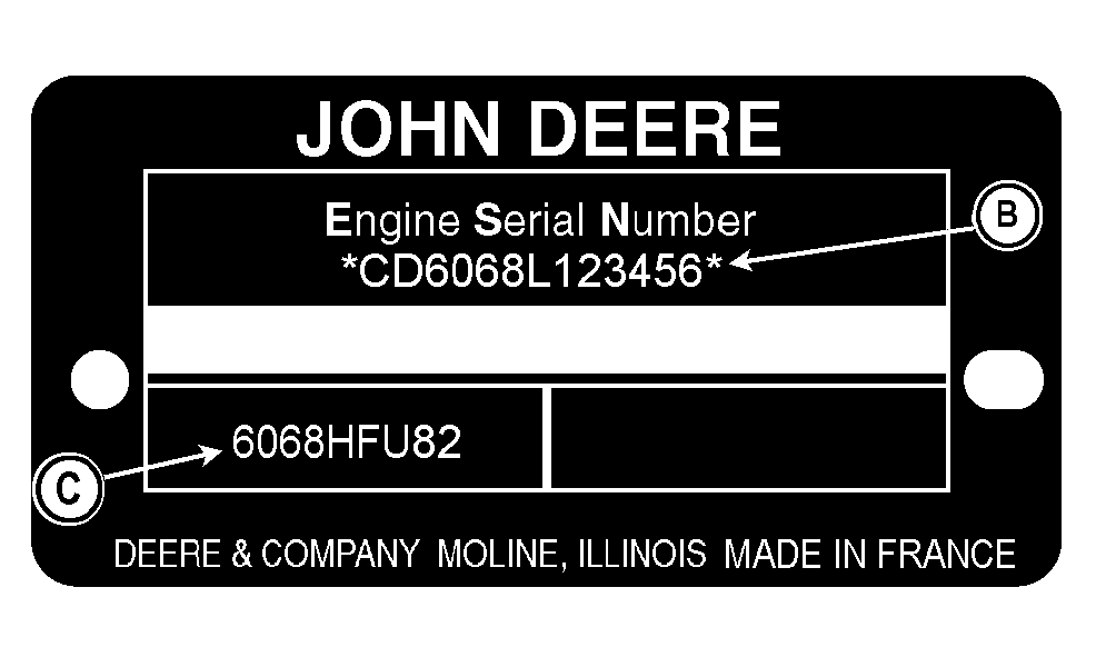 John Deere plassering av serienummer/john deere serial number location